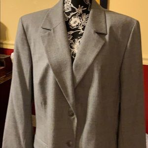 Perfect gray Pendleton 100% virgin wool blazer-18W